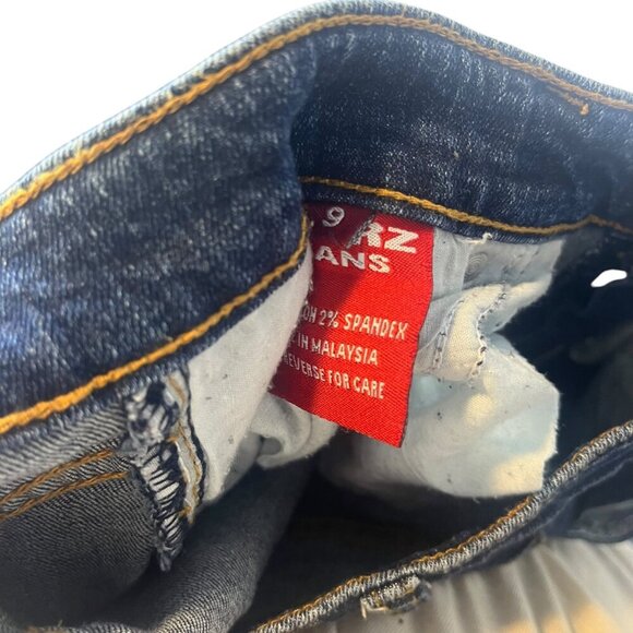 Y2K Starz Jeans Women's 9 Straight Jeans Retro Stretch Denim Cotton Blend Casual - Picture 6 of 9